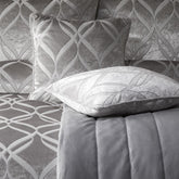 Soiree Belfort Silver Cushion Cover Soiree Belfort Silver Cushion Cover